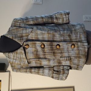 Nice Blue/Brown Tartan Jacket